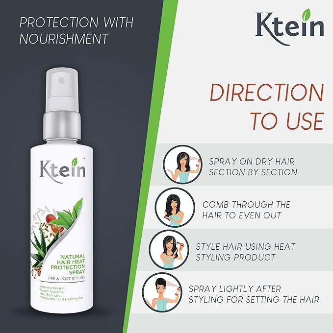 Ktein Natural Hair Heat Protection Spray 100ml