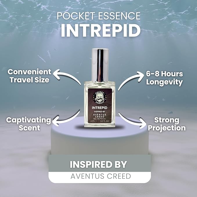 Fragrance Inspired by Aventus Creed | Eau de Parfum For Men | Intrepid | 0.5 FL OZ 15ML