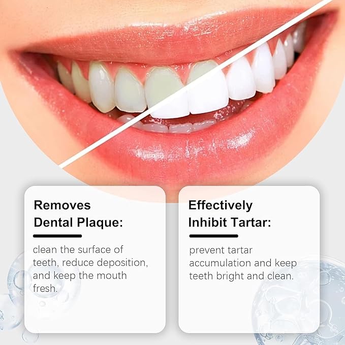 Hydroxyapatite Toothpaste, Deep Cleaning Toothpaste, Advanced Enamel Protection, Fluoride-Free Formula with Gentle Mint, Fresh Breath, Reduce Tooth Sensitivity