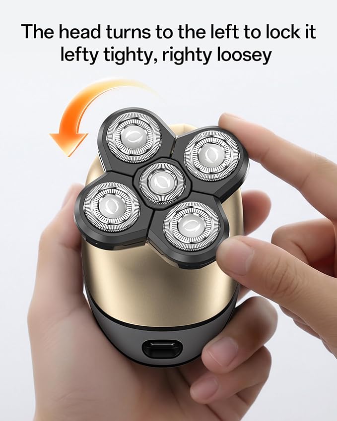 Electric Razors for Women, 5-in-1 Rechargeable Body Shaver - Waterproof Wet Dry Hair Remover - Trimmer for Lady Face Underarms Bikini,Lips,arms, Legs