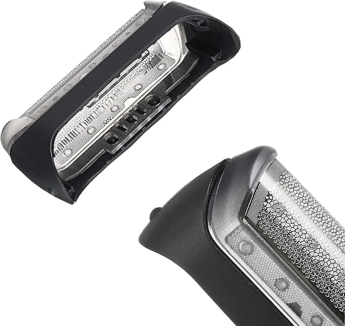 2 Pack 10B 190s-1 Replacement Foil and Cutter Compatible with Br-aun Series 1/C-ruzer, 10B/20B 1000/2000 Series, Foil & Blade Set Fits for 170 180 190 1715 1735 1775 5728 5729 170S