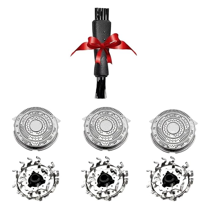 Hq9 Electric Razors Blades Replacement Fit for Norelco 8240XL 8250XL, Durable Shaver Blades for norelco 8140XL 8150XL 8160XL 8170Xl 8171XL 8175XL 8251XL, Cutter Blades for Smooth Shaving-3Pcs