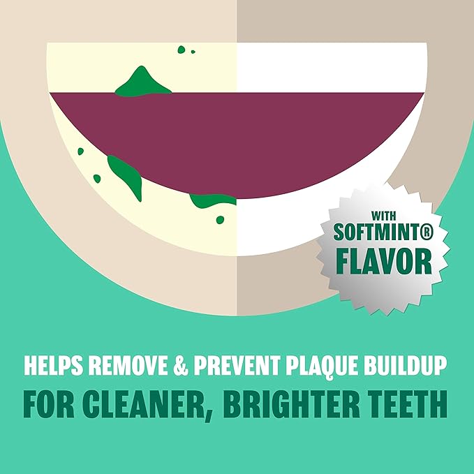Plax Advanced PreBrushing Dental Rinse, Soft Mint, 24 Ounce (Pack of 3)