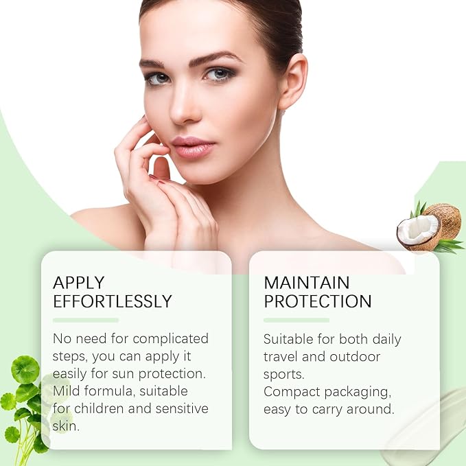 Women Sunscreen SPF 50, Sunscreen Lotion SPF 50+ Sun Screen Protector Waterproof Sweat-Proof Moisturizing Skin for Face for Women