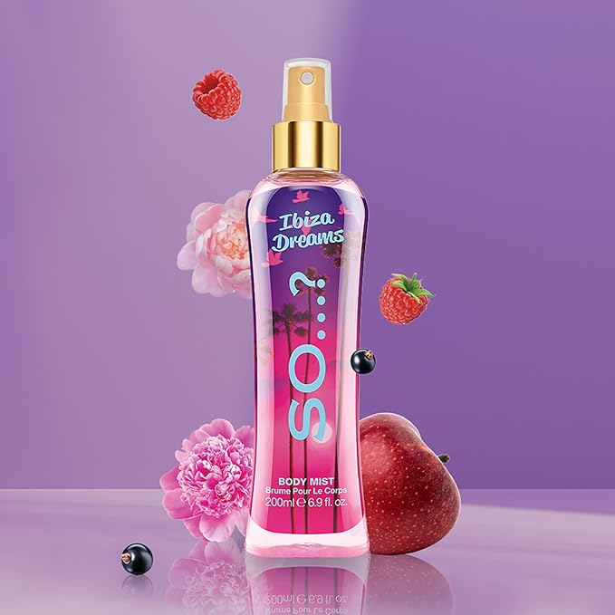 Ibiza Dreams Body Mist by So…? for Women - 6.9 oz Body Mist - Pack of 2