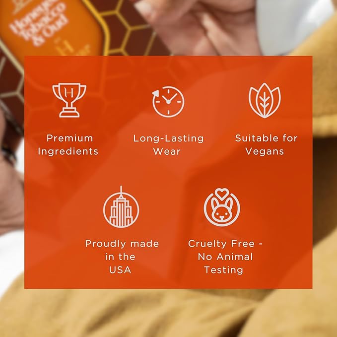 H HABIBI Honeyed Tobacco & Oud Perfume for Men – 2.5 oz (75ML) Long Lasting Arabian Cologne, Sensual Amber Woody Men Perfume, Luxury Fragrance Gift for Special Occasions