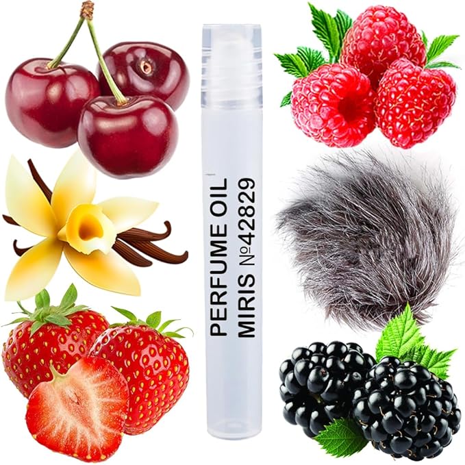 MIRIS No. 42829, Inspired by Burb Her, Long-Lasting Perfume Oil for Women Roll-On, Rollerball 0.34 Fl Oz / 10 ml