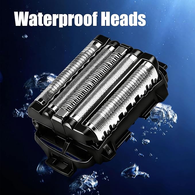 Shaver Replacement Blades and Foil Compatible with Panasonic ARC5 5-Blade WES9032P ES9032 ES9034 ES9036 ES9038, Fits Models ES-LV61, ES-LV65, ES-LV67, ES-LV95, ES-LV97(1pc)