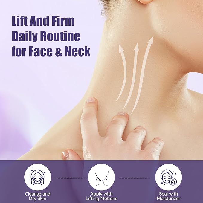 Retinol Collagen Instant Face Lift Cream for Face, Neck Firming Tightening Anti Aging Wrinkle Repair Serum for Neck & Décolleté, Hyaluronic Acid Moisturizer for Women & Man 2.0 FLoz