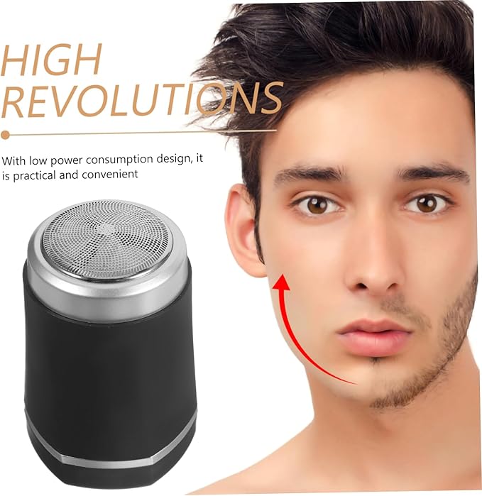 Beaupretty Men's Shaver Accessories USB Charging Shaver Daily Use Razor Comfortable One-Handed Control Reliable Design
