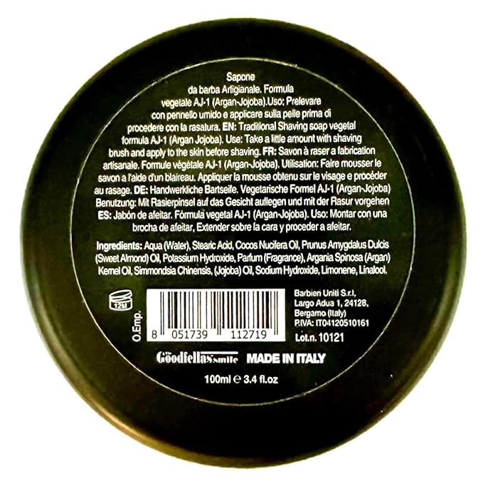 The Goodfellas' smile, Orange Empire Shave Soap and Afltershave Splash Bundle, Made in Italy