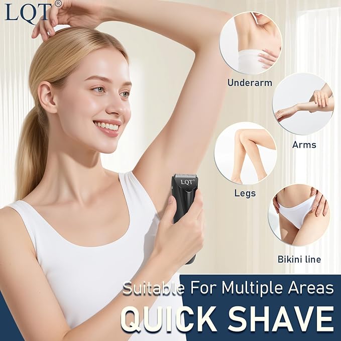 Pubic Hair Trimmer for Men with LED Display, Waterproof Body Groomer & Bikini Shaver, Type-C Rechargeable with LED Light, Ideal Christmas & New Year Gift for Men