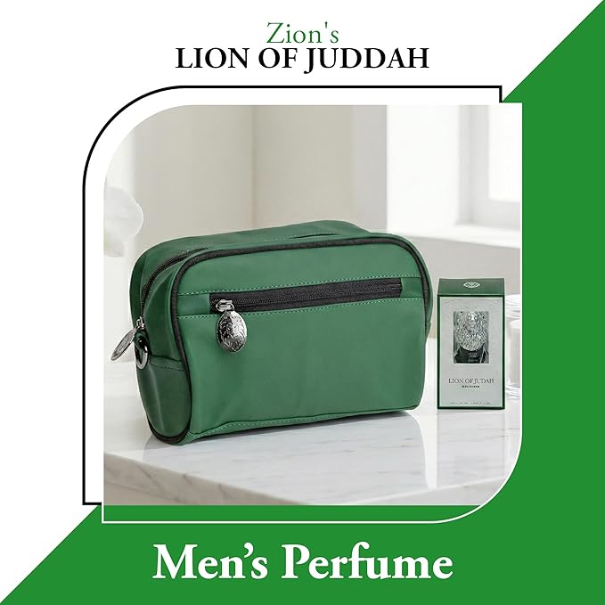 Deliverer EDP Gift Set for Men | 15ml Long-Lasting Masculine Fragrance & Premium Travel Toiletry Bag | Luxury Scent & Grooming Essential