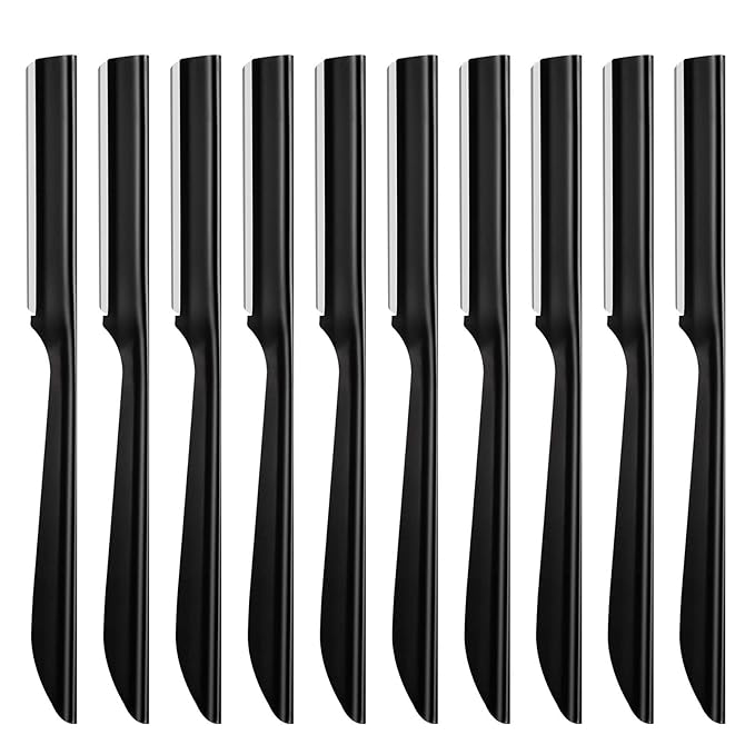 Miss Gorgeous Eyebrow Razor, Eyebrow Razor Shaper for Men and Women, Grooming Shavers (black)