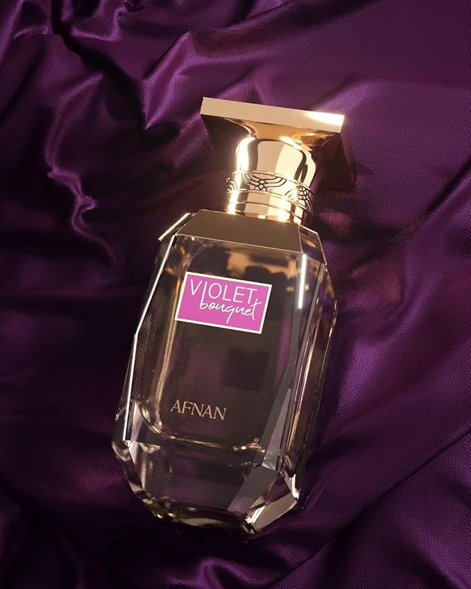 Afnan Violet Bouquet Eau De Parfum for Women, 2.7 Fl. Oz