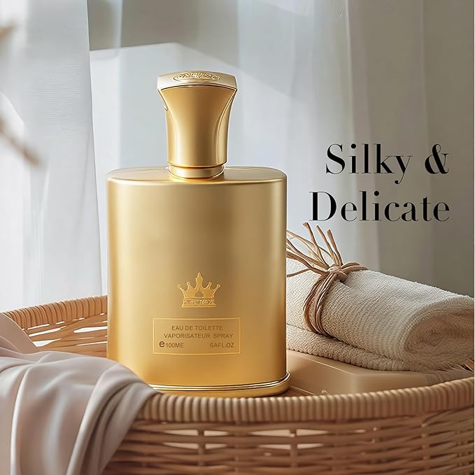 King-D Millesime Long-Lasting Cologne for Men | Lemon, Iris & Amber Scent | Eau de Toilette 100ml Spray | Day to Night Fragrance