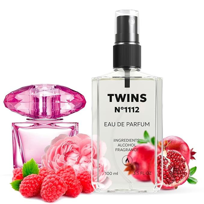 TWINS Impression of Bright Crystal Absolu | Perfume for Women Eau de Parfum | No.1112 | 3.4 Fl Oz / 100 ml