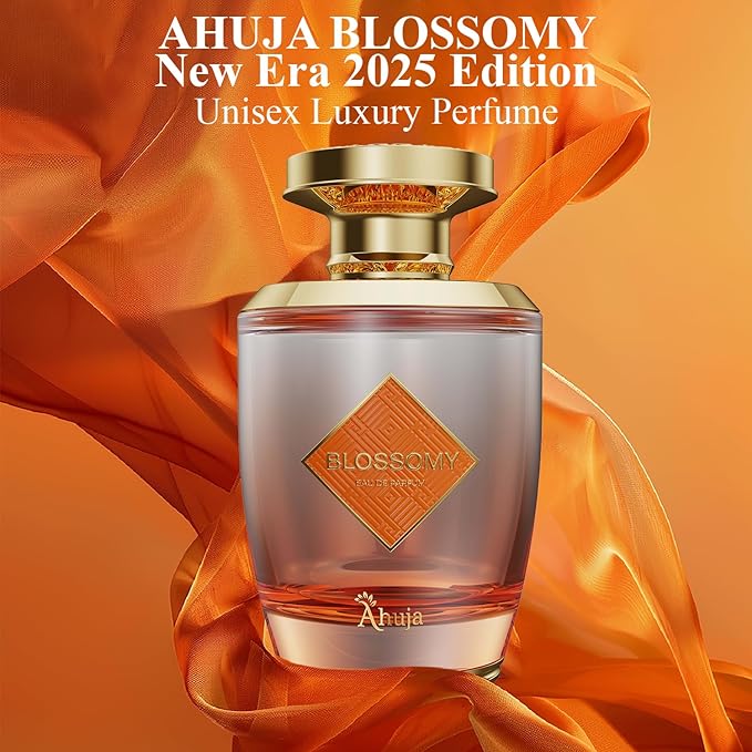 AHUJA Blossomy Eau De Parfum 3.4oz for Women – Long Lasting Floral Fragrance with Natural Tuberose and Jasmine – Luxurious, Fresh & Elegant Perfume
