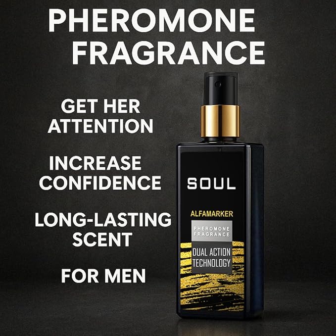 Cologne for Men with Pheromones- 4fl.oz Perfume for Men - Extra Strength Formula - Original Pheromones Infused Spray. Citrus Woody Spicy Long Lasting Scent - Premium Fragrance