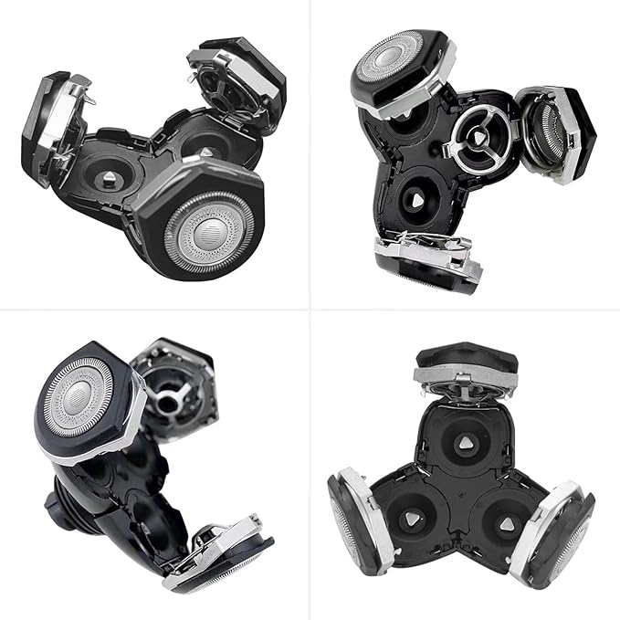 Latest New Upgraded RQ12 Complete Replacement Shaver Head Blade Unit Assembly for Philipss Norelcoo RQ12 1250X 1255X 1260X 1280X 1290X 8000X