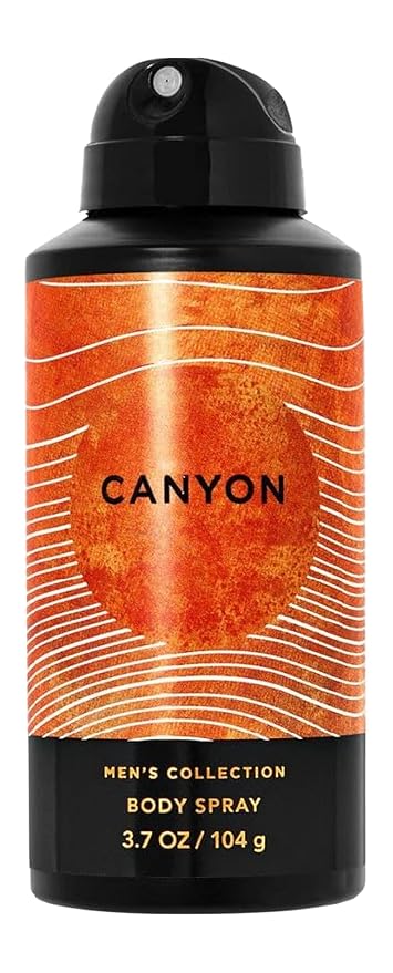 Bath and Body Canyon Body Spray For Men | 3.7 Oz