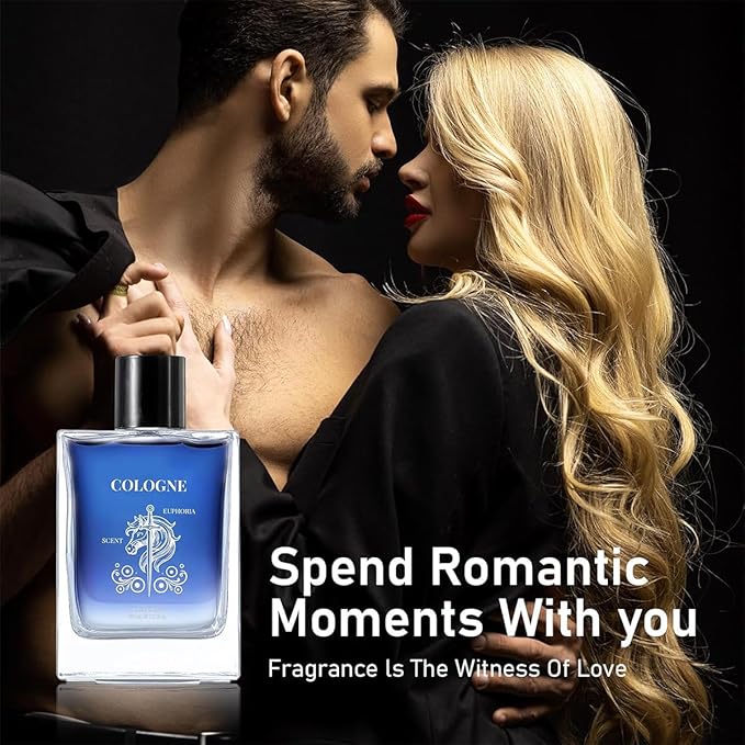 DIMOT Eau de Parfum Cologne for Men, Pheromone Perfume to Attract Women, Long-Lasting Fresh Eau de Toilette Perfume Woody Scents, Large capacity & Durable (1.7Oz)