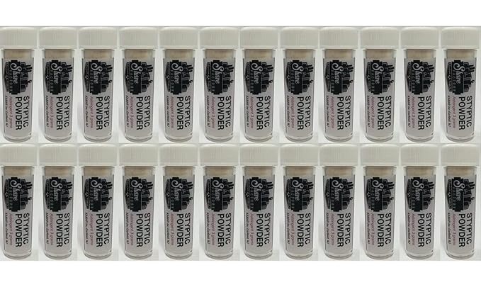 The Shave Factory Neck Relief Styptic Powder, 3gr, 24 Pcs Display, 3 Gram