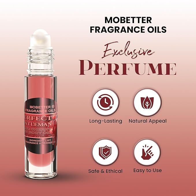 MOBETTER FRAGRANCE OILS Perfect Gentleman Mr. Cherry Men Fragrance Body Oil