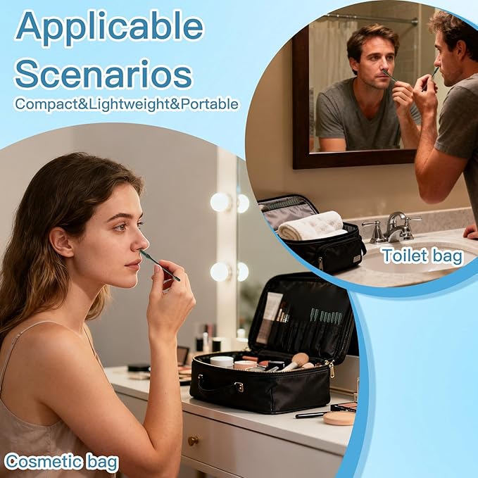 Dark Green Nasal Hair Cutter,Manual Nostril Hair Remover Tool,Nose Hair Trimmer for Womens Mens Christmas Gift Nose Trimmer for Men Cleaning Brush 360° Rotating Ear Nose Cutter for Men
