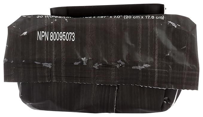 EVERY MAN JACK Wipes Facial Oil Defense Volcanic Clay, 30 CT