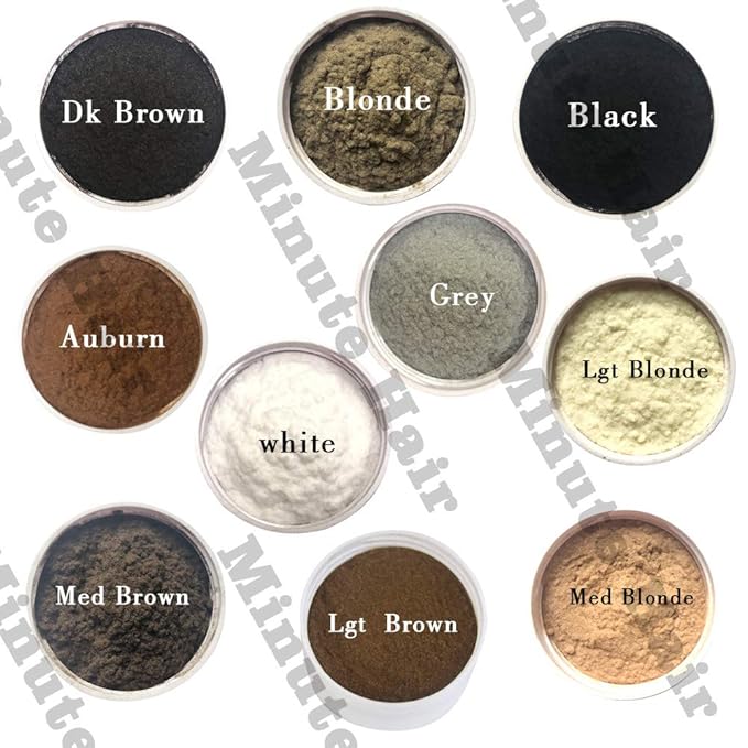 Biggie Sized 57 Gram Bottle Full Of Minute Hair Fibers. Hi Grade Hair Building Fibers. Gargantuan Amount of GREY Fibers Inside A Compact Size Refillable Bottle. Choose Your Color.