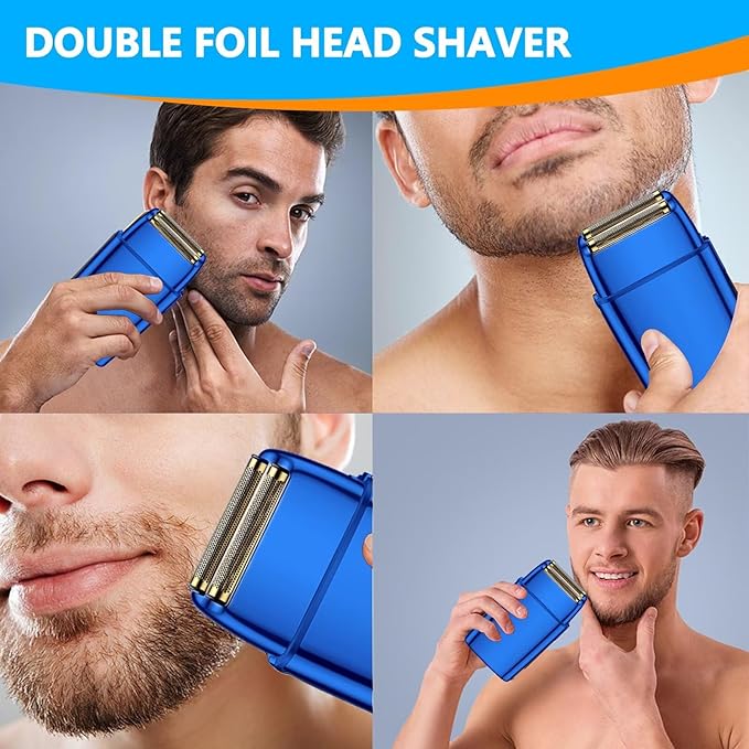 New DEARCOOL Electric Men Shaver Replacement Foil & Cutters Suitable for BaBylis-PRO Metal-FX FXFS2 Foil Shaver