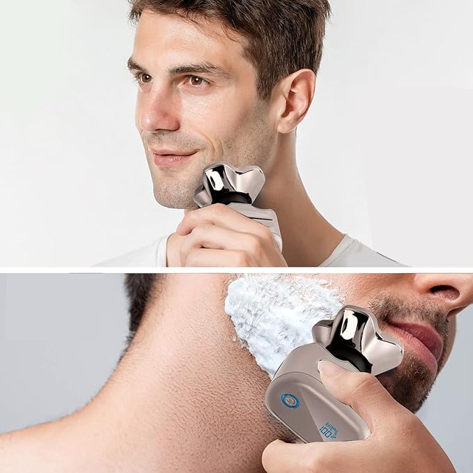 Shaver Replacement Blades compatible with Skul Shaver Pitbull Gold PRO Shaver Replacement Blade,Shaver Replacement Heads for Pitbull Platinum Pro Shaver (1Set(4blades)