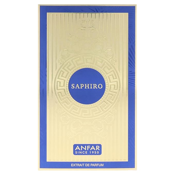 Anfar Saphiro for Men - 2.04 oz Extrait De Parfum Spray