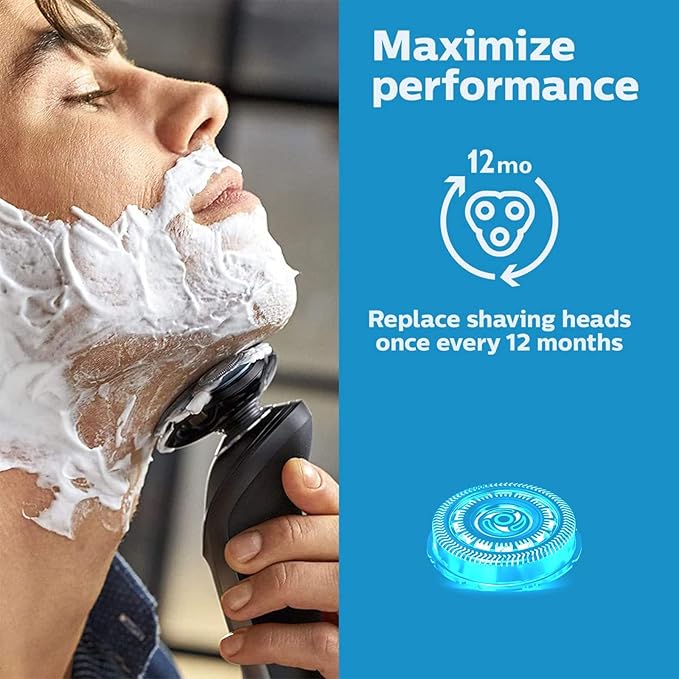 SH70/52 Replacement Head for Phillips Series 7000 S7370, S7371 & S7720 Electric Shavers,6-Pack