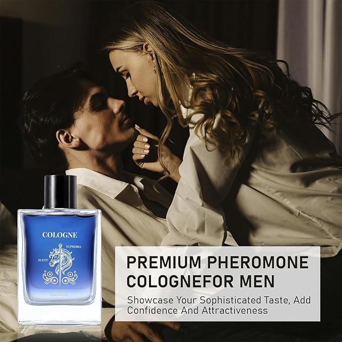 DIMOT Eau de Parfum Cologne for Men, Pheromone Perfume to Attract Women, Long-Lasting Fresh Eau de Toilette Perfume Woody Scents, Large capacity & Durable (1.7Oz)