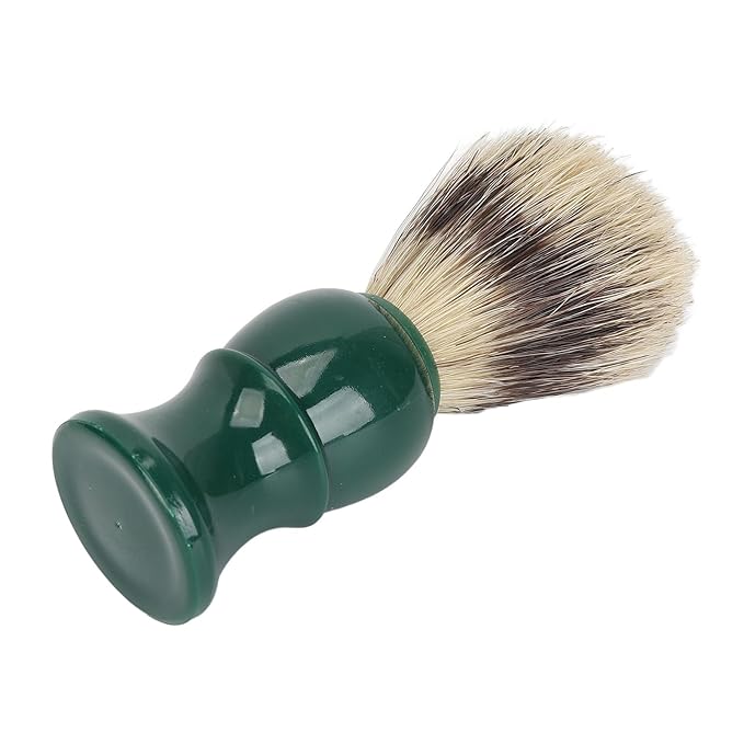 Men Beard Cleansing Brush Rich Foaming Soft Hair Resin Handle Grooming 2pcs