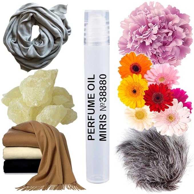 MIRIS No. 38880, Inspired by Pure Musc For Her, Long-Lasting Perfume Oil for Women Roll-On, Rollerball 0.34 Fl Oz / 10 ml