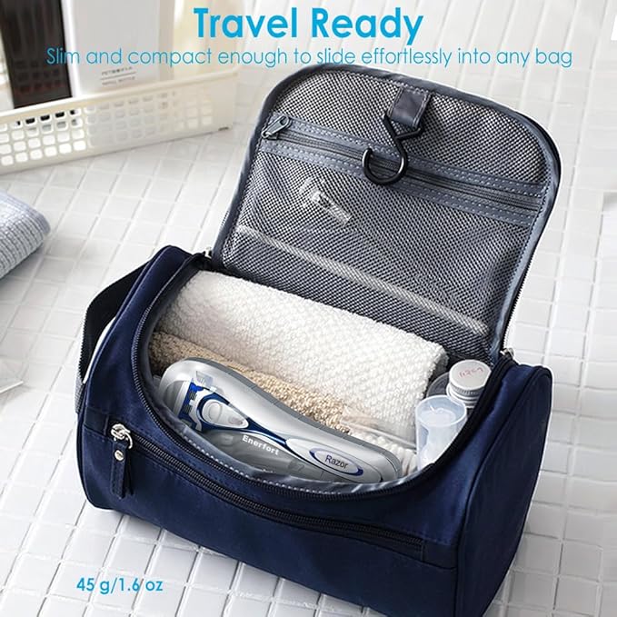 Razor Case Compatible with Gillette Proglide Fusion Men's Razor, Manual Razor Travel Protector Case with Carrying Bag - Gray