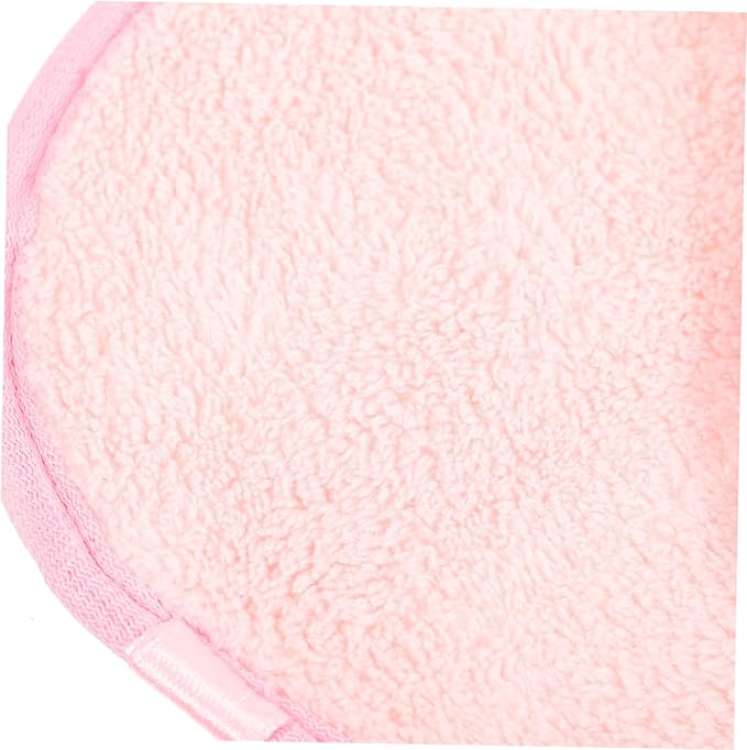 GALPADA 5pcs Portable Face Towels Coral Makeup Remover Cloths for Camping and Travel Soft and Facial Washing Towels for Comfortable Cleansing