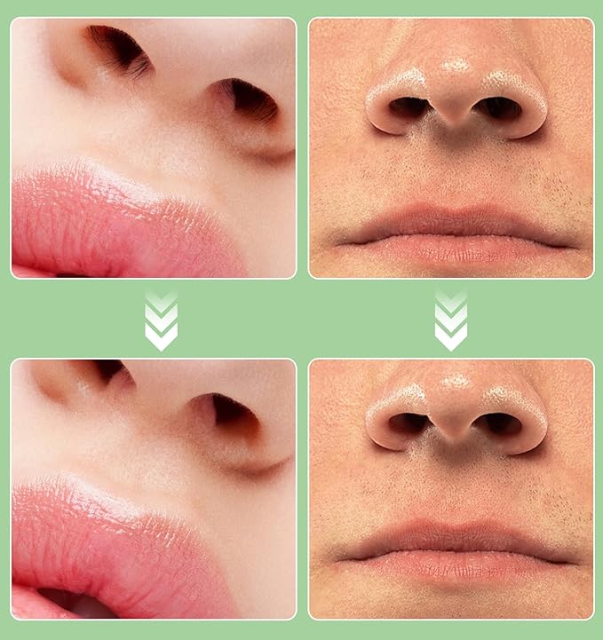 5Pcs Nose Hair Trimmer, Manual Nasal Hair Cutter for Women & Men 360 Degree Nostril-Hair Remover Clippers, Portable & Easy to Clean