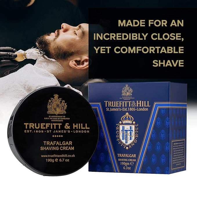 Truefitt & Hill Trafalgar Shave Cream Bowl 190gm