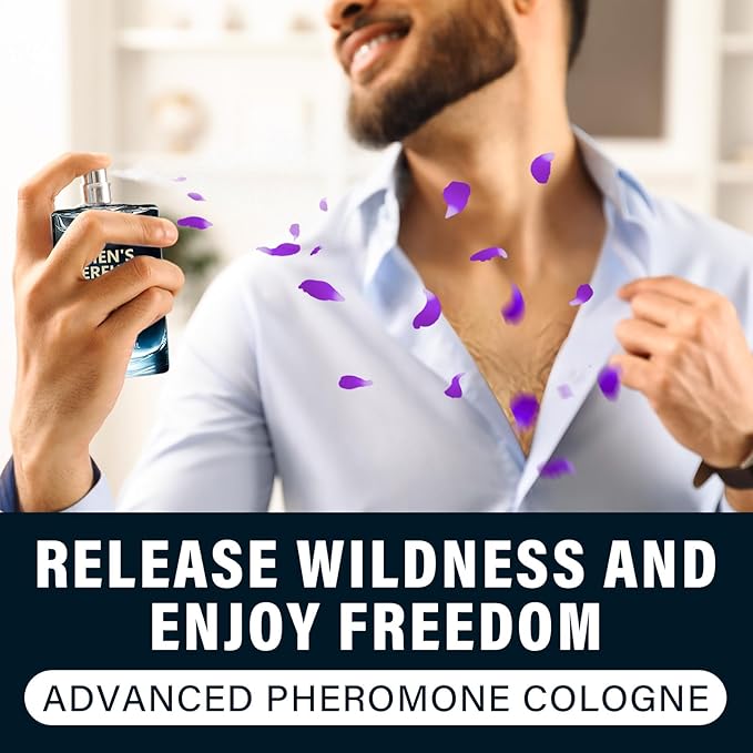Richie House Premium Pheromone Cologne for Men - 50ml Long-Lasting Scent to Boost Attraction & Confidence, Unique Signature Fragrance