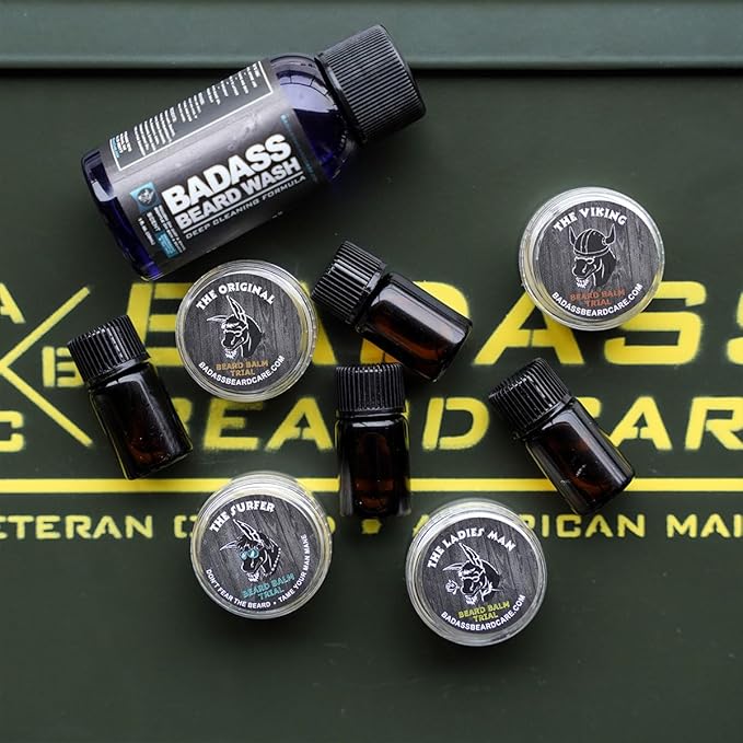 Badass Beard Care Trial Pack Kit - Pick 4
