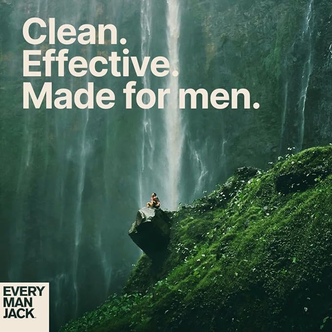 Every Man Jack Beard Wash Variety Pack for Men – Full Size 3-Pack Variety with Sandalwood, Vanilla + Cedar & Aged Bourbon Scents – Naturally Derived w/Aloe and Glycerin – 6.7 fl oz (3 Pack)