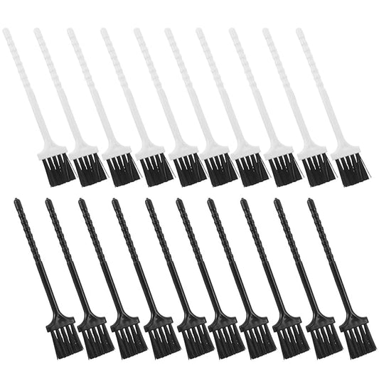 20pcs Electric Shaver Cleaning Brush Set Long Handle, Multifunctional Razor Hair Removal Brush for Men, Travel-friendly Mini Shaving Accessory