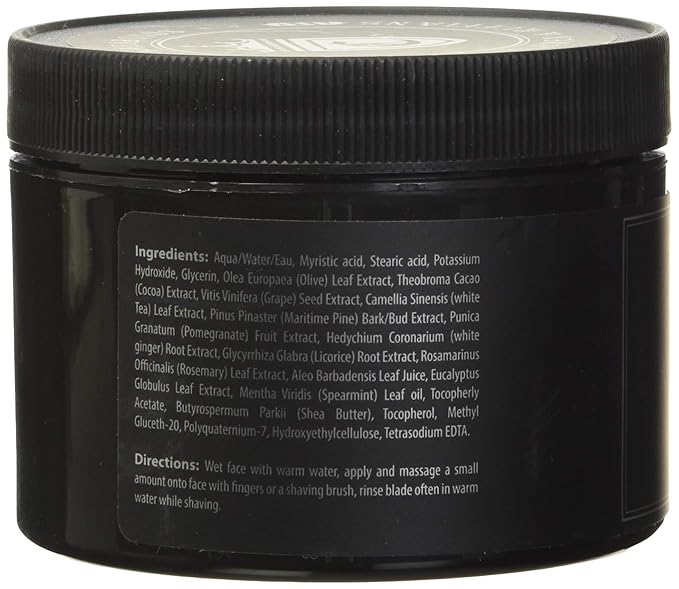 Crown Shaving co Shave Cream 8oz, Eucalyptus and Spearmint