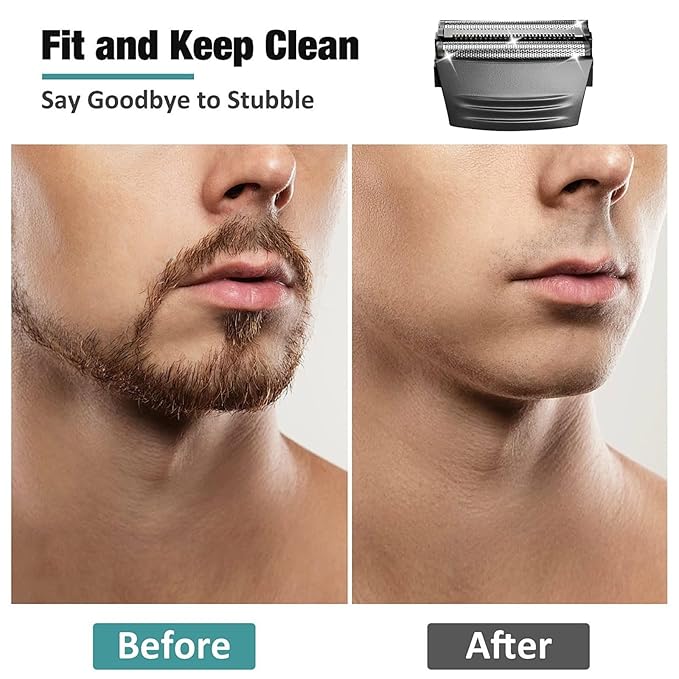 Shaver Replacment Heads Compatible with Remington SPF-300 Replacement Screen and Cutter for Foil Shavers F4900, F5800, F7800 Shavers