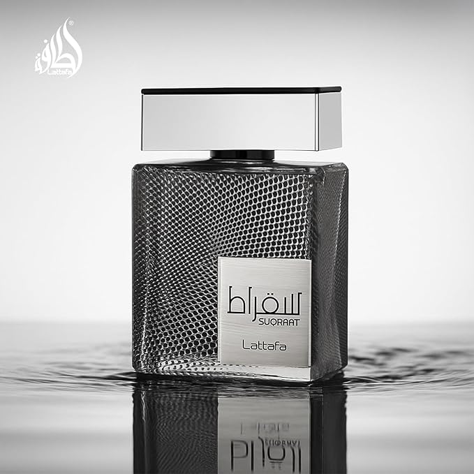 Lattafa Perfumes Suqraat for Men Eau de Parfum Spray, 3.4 Ounce