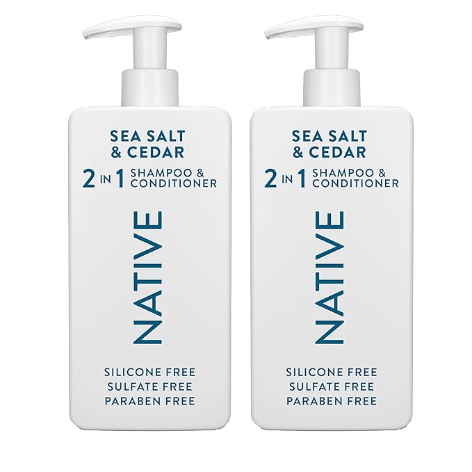 Native Sea Salt & Cedar 2N1 Shampoo & Conditioner Set 16.5 fl oz